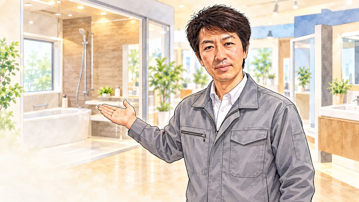 太田の仕事ぶりを描いたイラスト(イメージ)